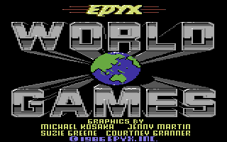 World Games screenshot 3 for Commodore 64